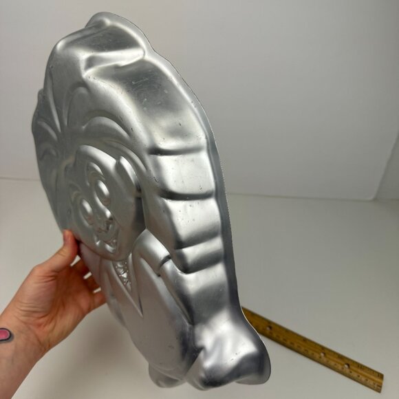 Vtg 1992 Wilton Aluminum Troll Pan Shaped Character Metal Number 2105 6712 READ - Picture 11 of 13
